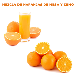 Caja Naranjas Mezcla Mesa y Zumo (15 kg)